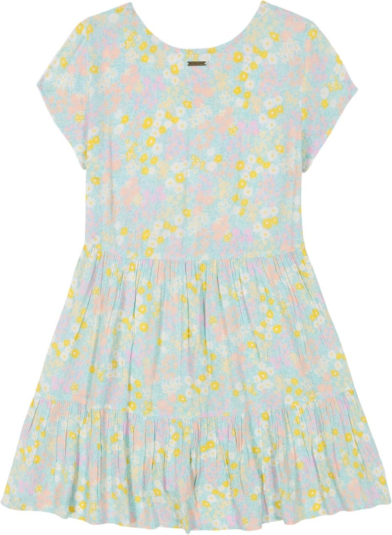 Billabong Girls Short Sleeve Dress - Image 2